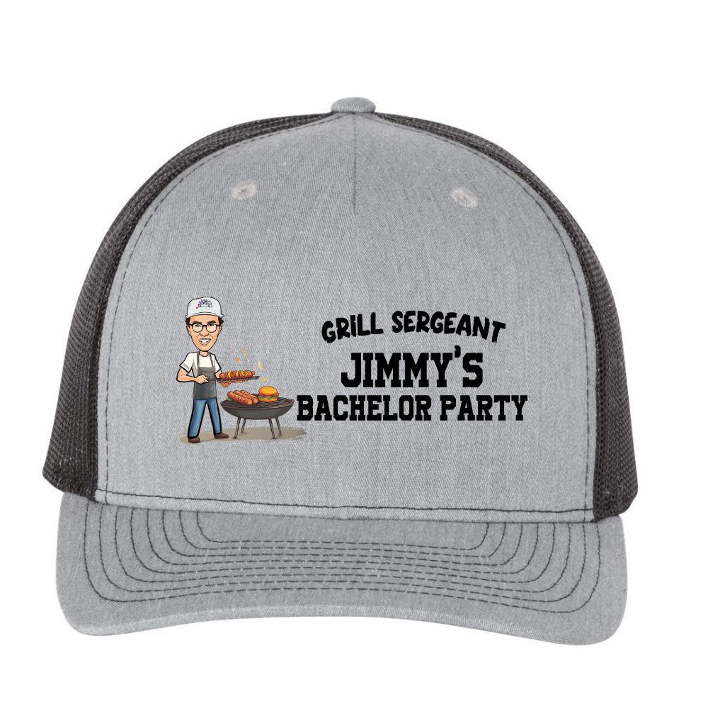 Custom Grill Sergeant Trucker Hat