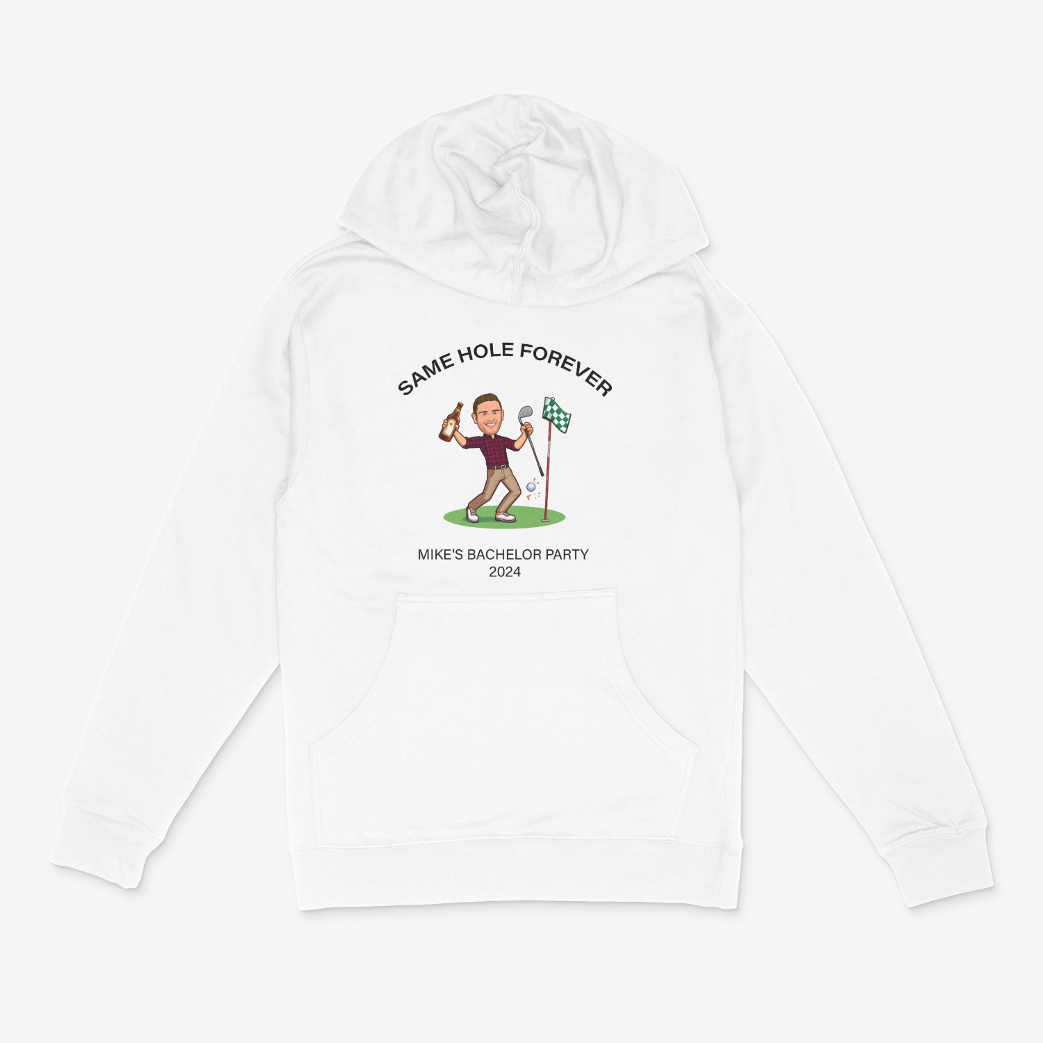 Custom Same Hole Forever Hoodie