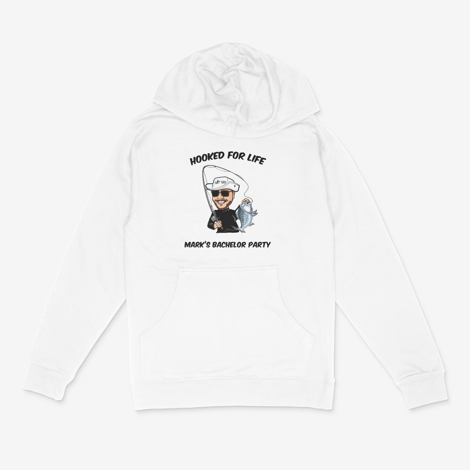 Custom Hooked For Life Hoodie